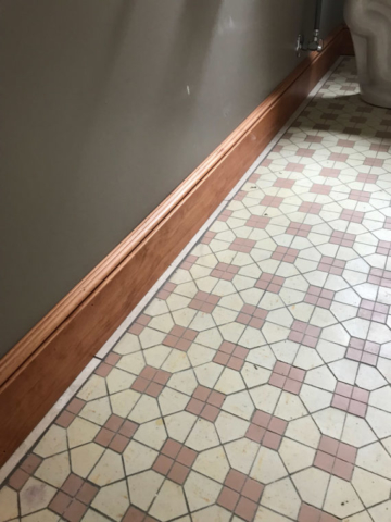 Custom Molding and Tile Refinishing